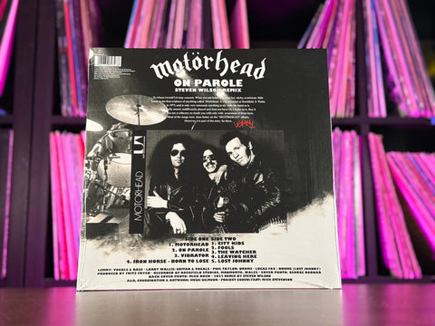 Motorhead - On Parole Steve Wilson (RSD Exclusive Black/White Vinyl) (RSD26)(LIMIT OF 1)