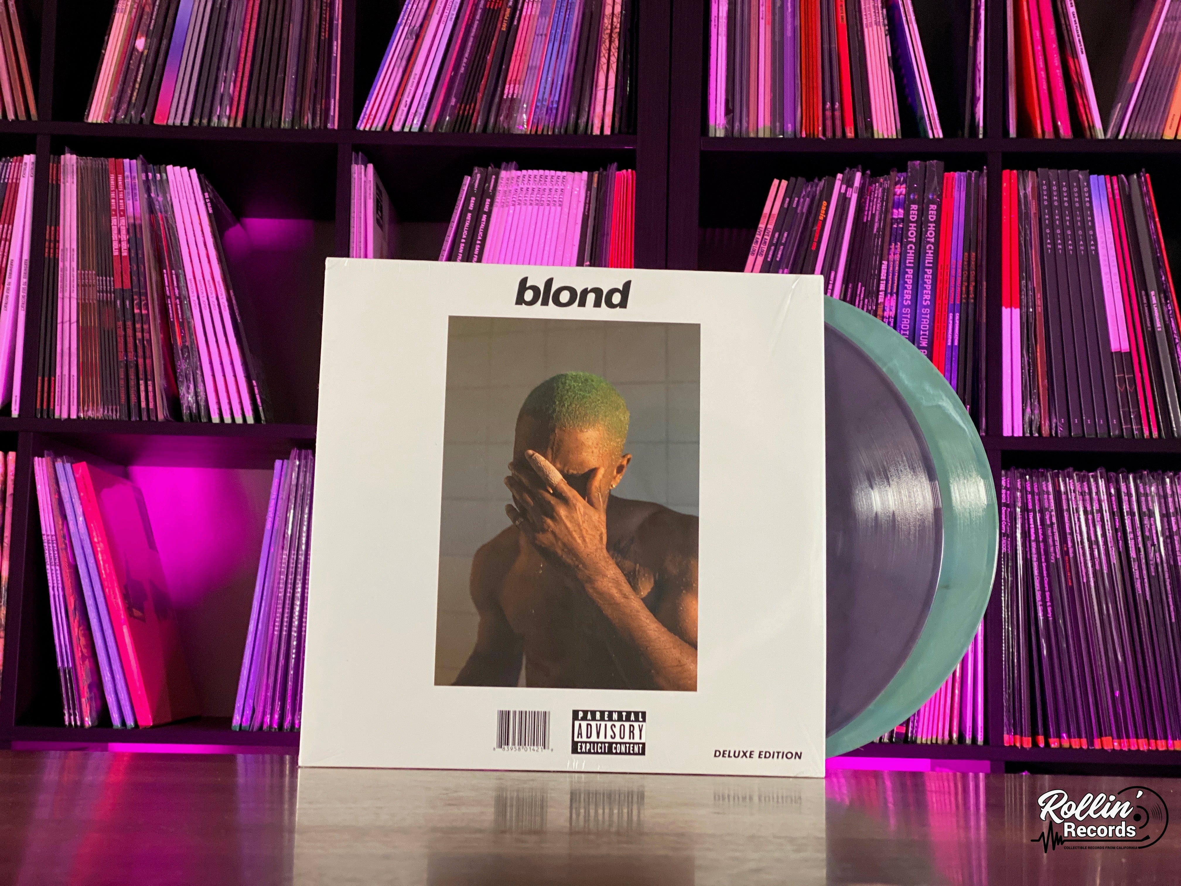 Frank Ocean - Blond White Cover Colored Vinyl – Rollin' Records