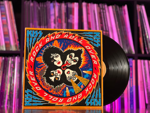 Kiss - Rock and Roll Over (1977 Blue Tear Print)