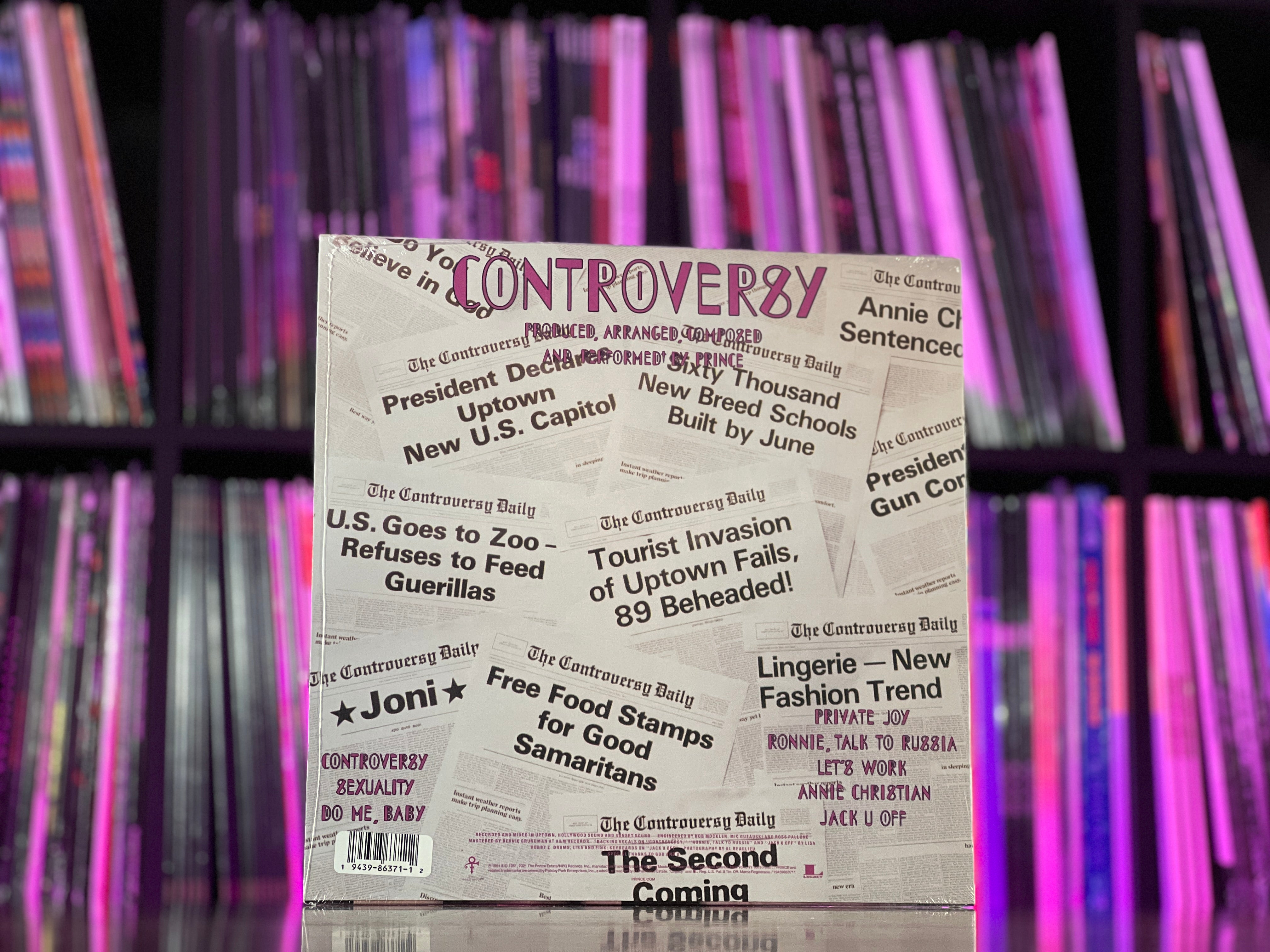 Prince - Controversy (2022 Reissue)* – Rollin' Records