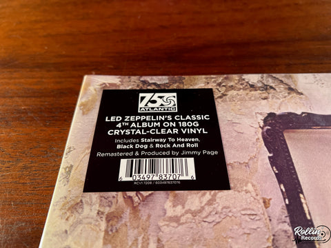 Led Zeppelin - Led Zeppelin IV (Clear Vinyl) – Rollin' Records