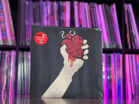 Green Day - American Idiot (20th Anniversary Red & Black Splatter)