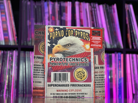 Porno For Pyros - Pyrotechnics: Porno For Pyros' Latest & Greatest (ROCKTOBER '24 Clear & Orange Splatter Vinyl)*