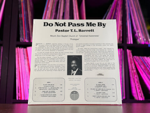 Pastor T.L. Barrett - Do Not Pass Me By Vol. I
