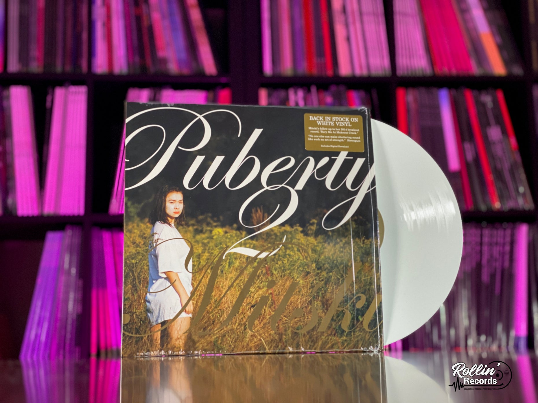 Mitski Puberty 2 White Vinyl Rollin Records 