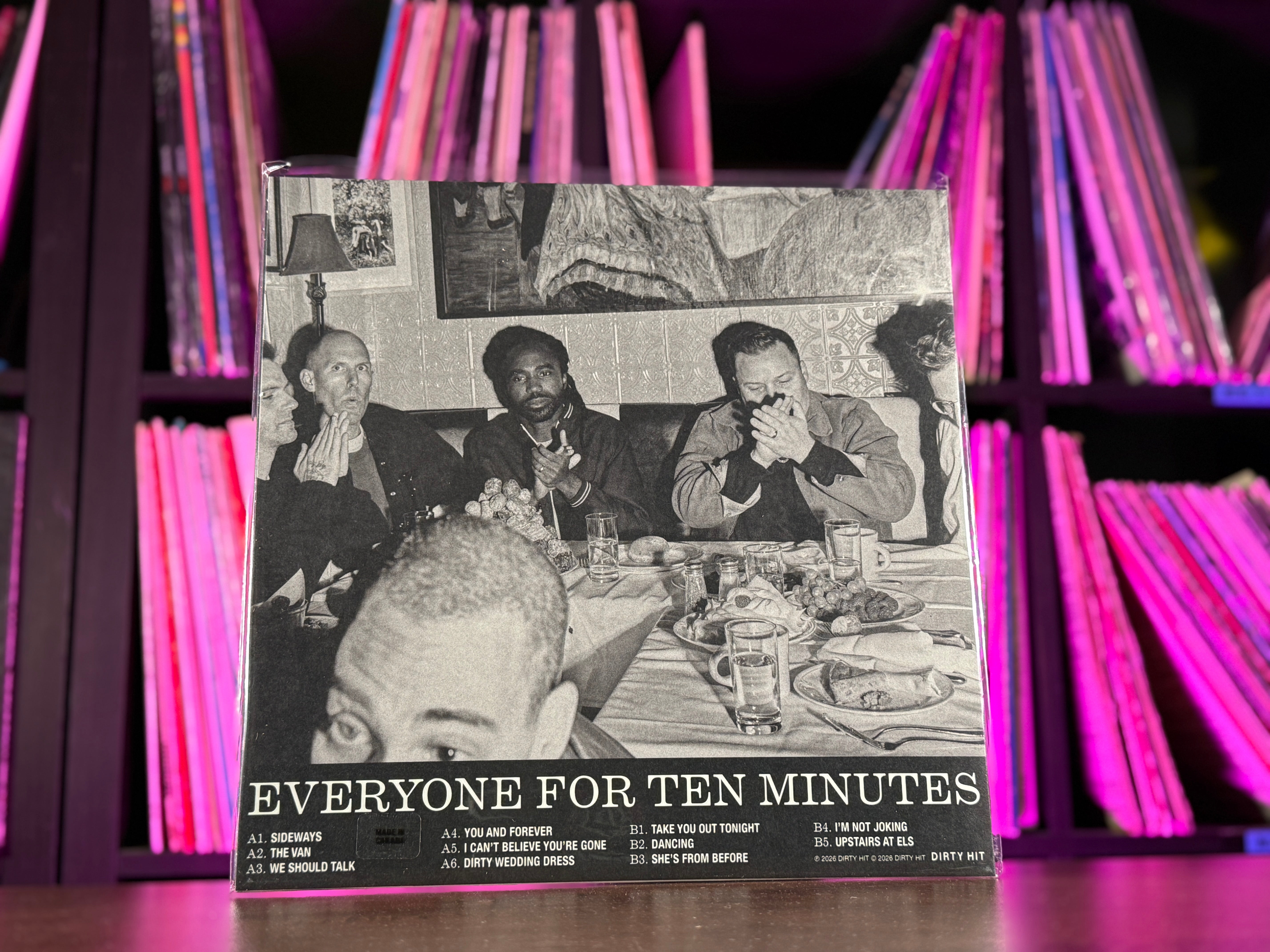 Bleachers/everyone for ten minutes限定レコード Bleachers - everyone for ten minutes (Indie Exclusive White Vinyl