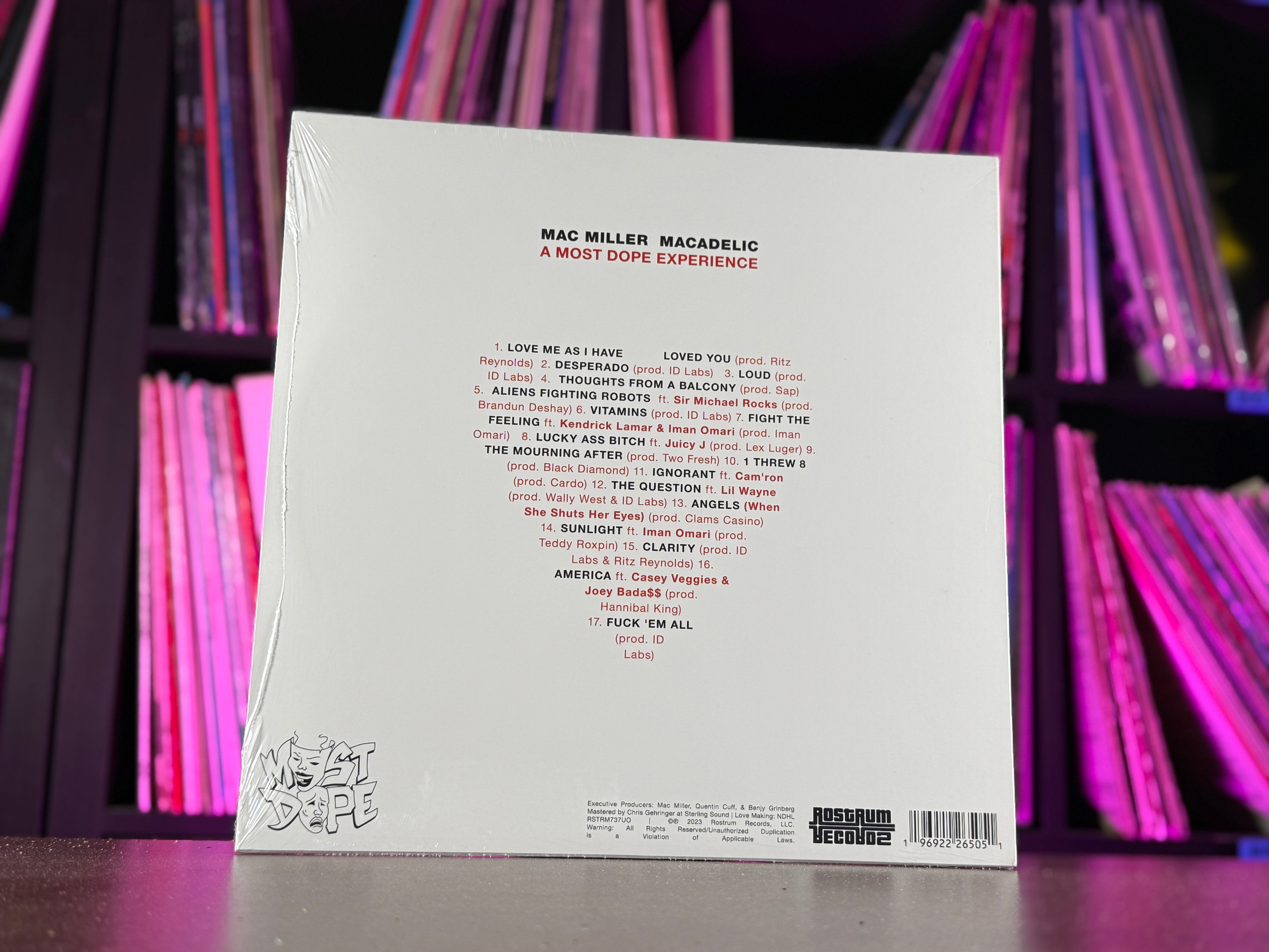 Mac Miller - Macadelic (White Vinyl) – Rollin' Records