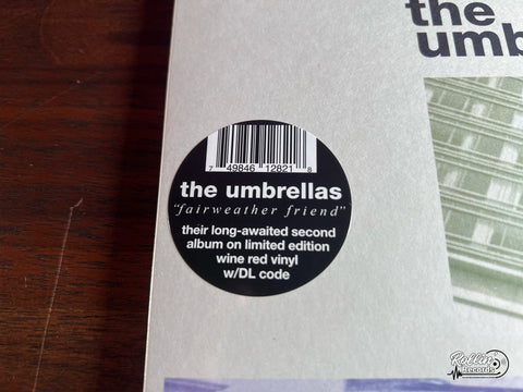 The Umbrellas - Fairweather Friend (Red Vinyl)