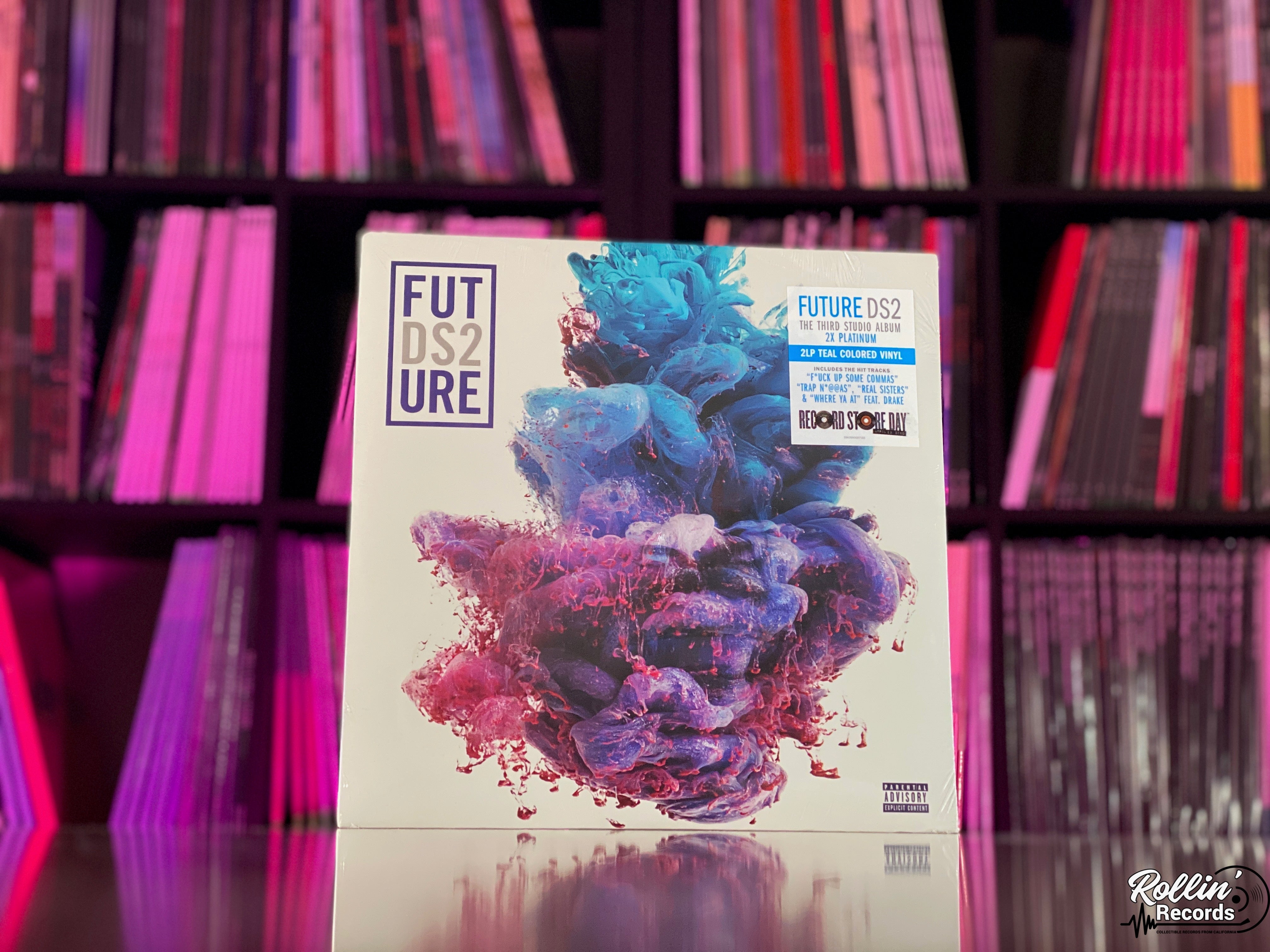 Future factory DS2 2xLP Teal vinyl record