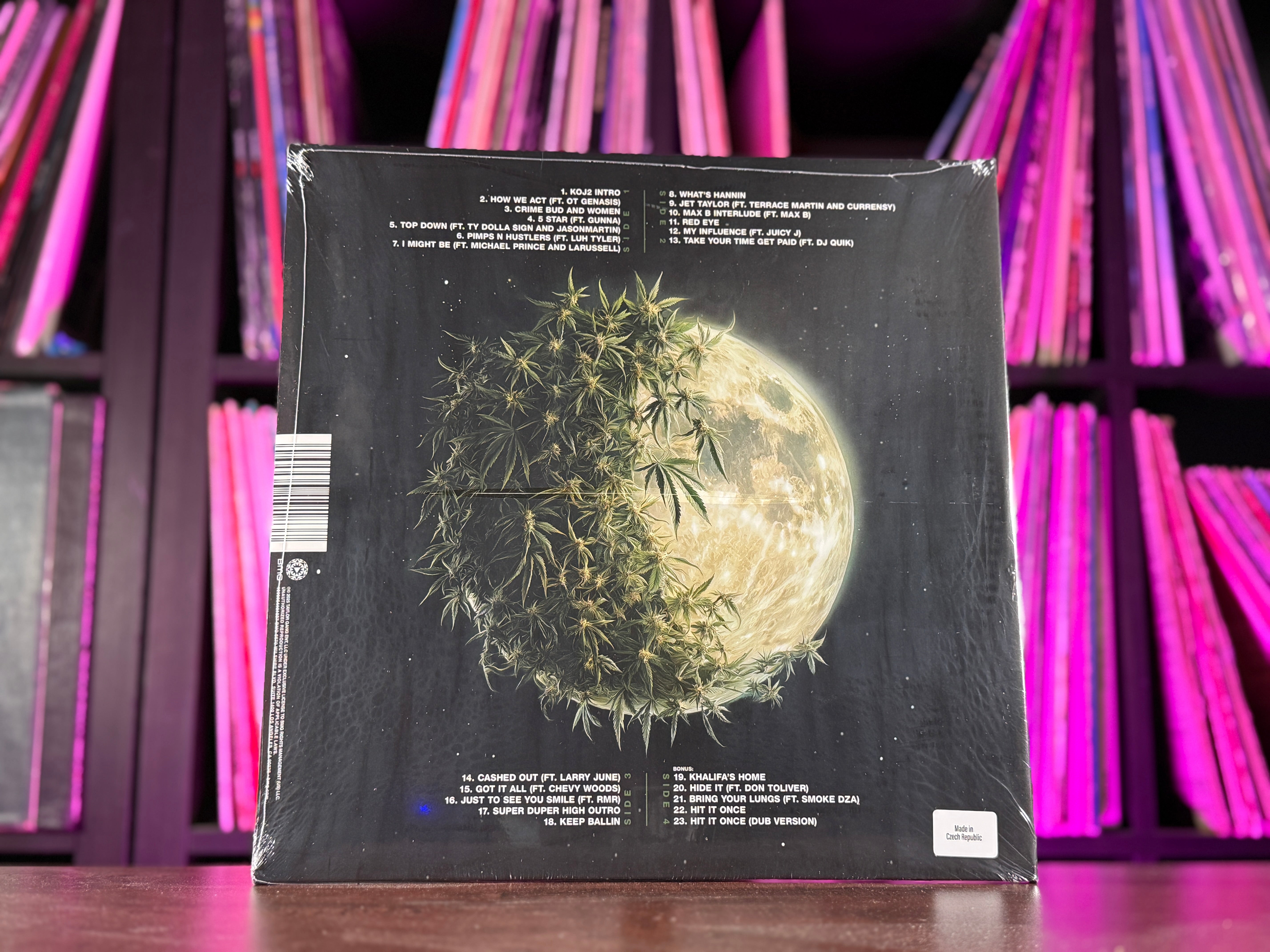 Wiz Khalifa - Kush & Orange Juice 2 (Black & Gold Vinyl) – Rollin