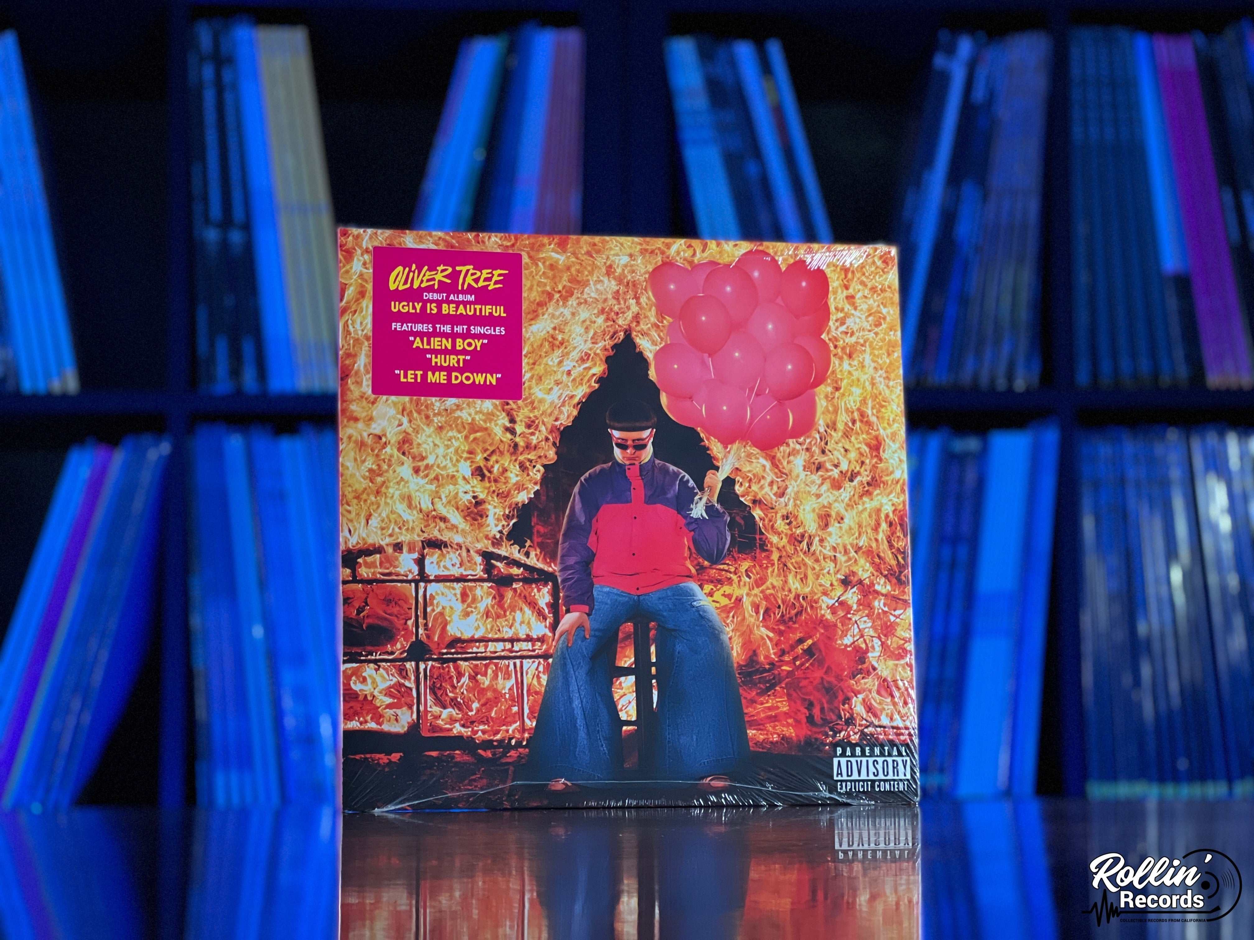 Oliver Tree Ugly Is Beautiful Clear Vinyl Rollin Records oliver-tree-ugly-is-beautiful-clear-vinyl-rollin-records