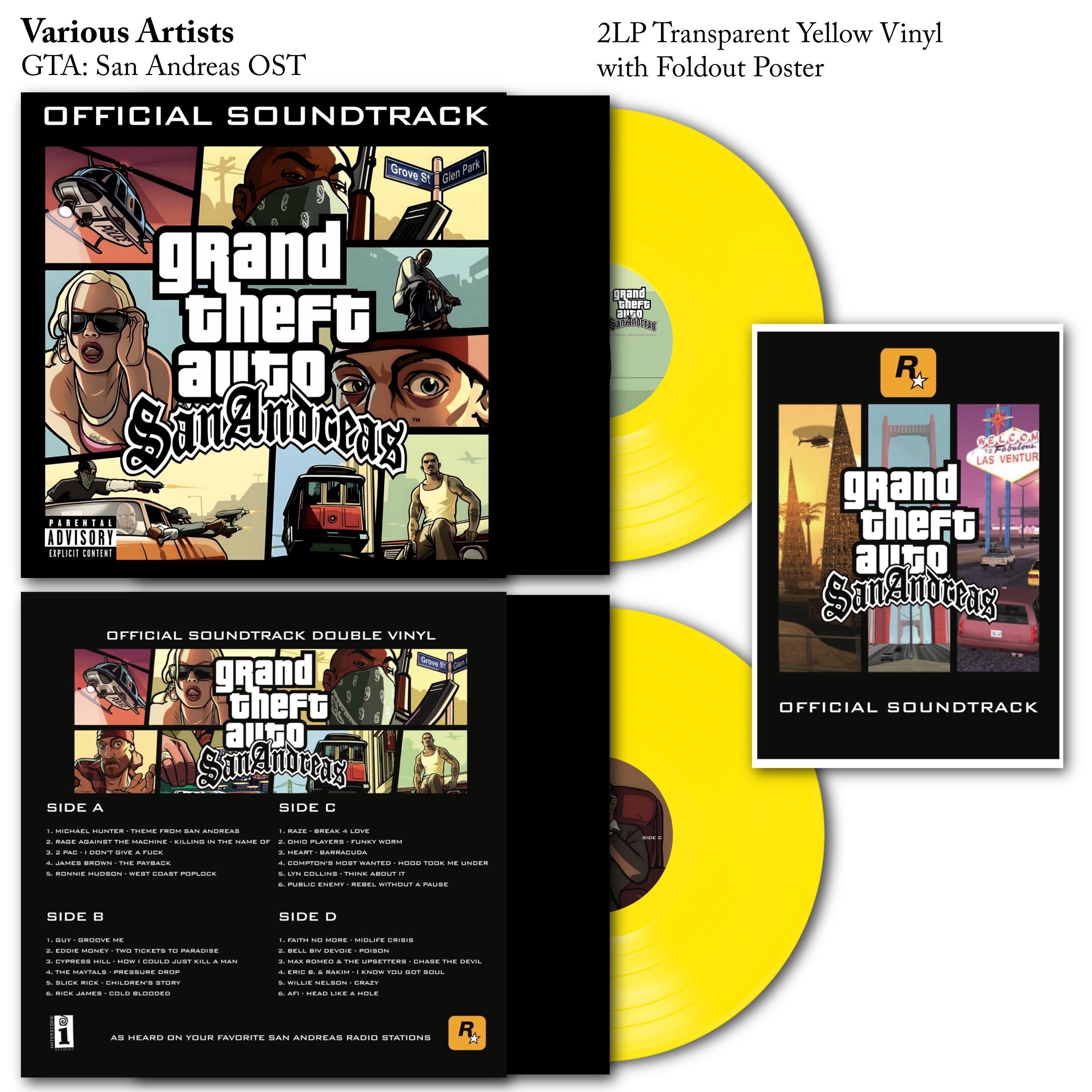 Grand Theft Auto - San Andreas Soundtrack – Rollin' Records