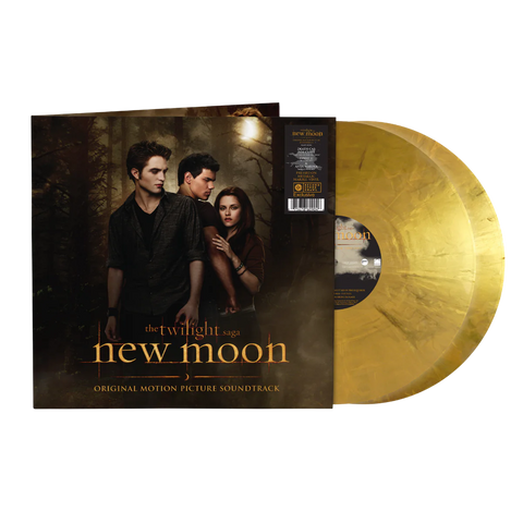 **PRE-ORDER 06/14** The Twilight Saga: New Moon (Original Soundtrack)(Indie Exclusive Gold Vinyl)