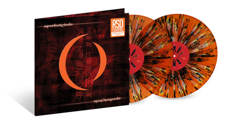 ** PRE-ORDER 03/06 ** A Perfect Circle - Mer De Noms (RSD Essentials 082 Orange w/Black White & Yellow Splatter)