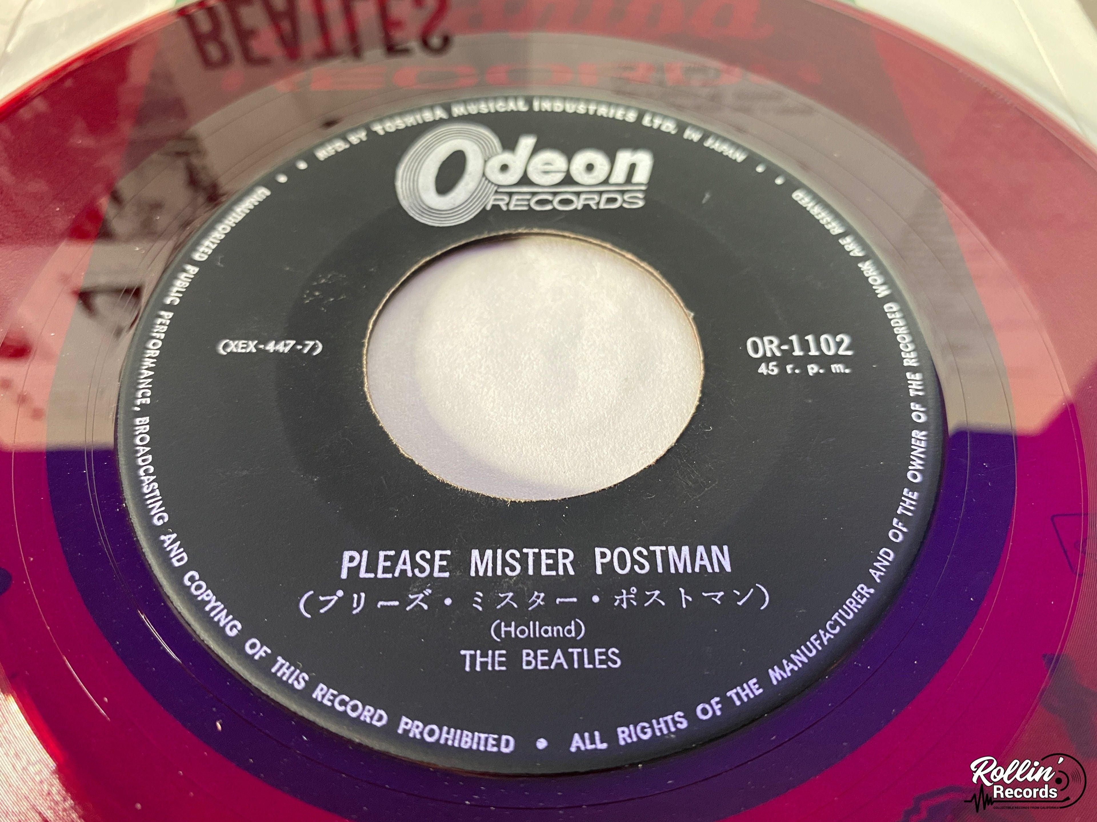 The Beatles - Please Mister Postman / Money OR1102 Japan Red 7