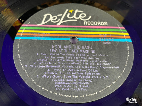 Kool & The Gang - Live At The Sex Machine ISS80040 Japan OBI