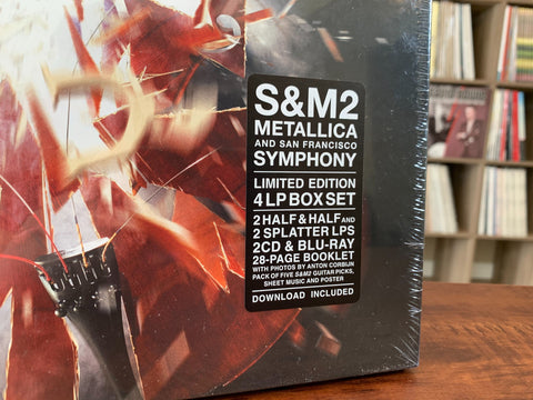 Metallica & San Francisco Symphony - S&M2 Deluxe 4LP Colored Vinyl –  Rollin' Records