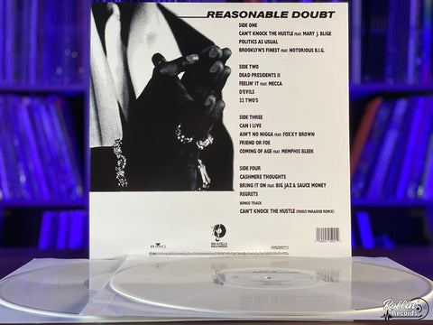 Jay-Z - Reasonable Doubt Colored Vinyl