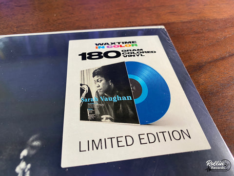 Sarah Vaughan With Clifford Brown (Blue Vinyl)