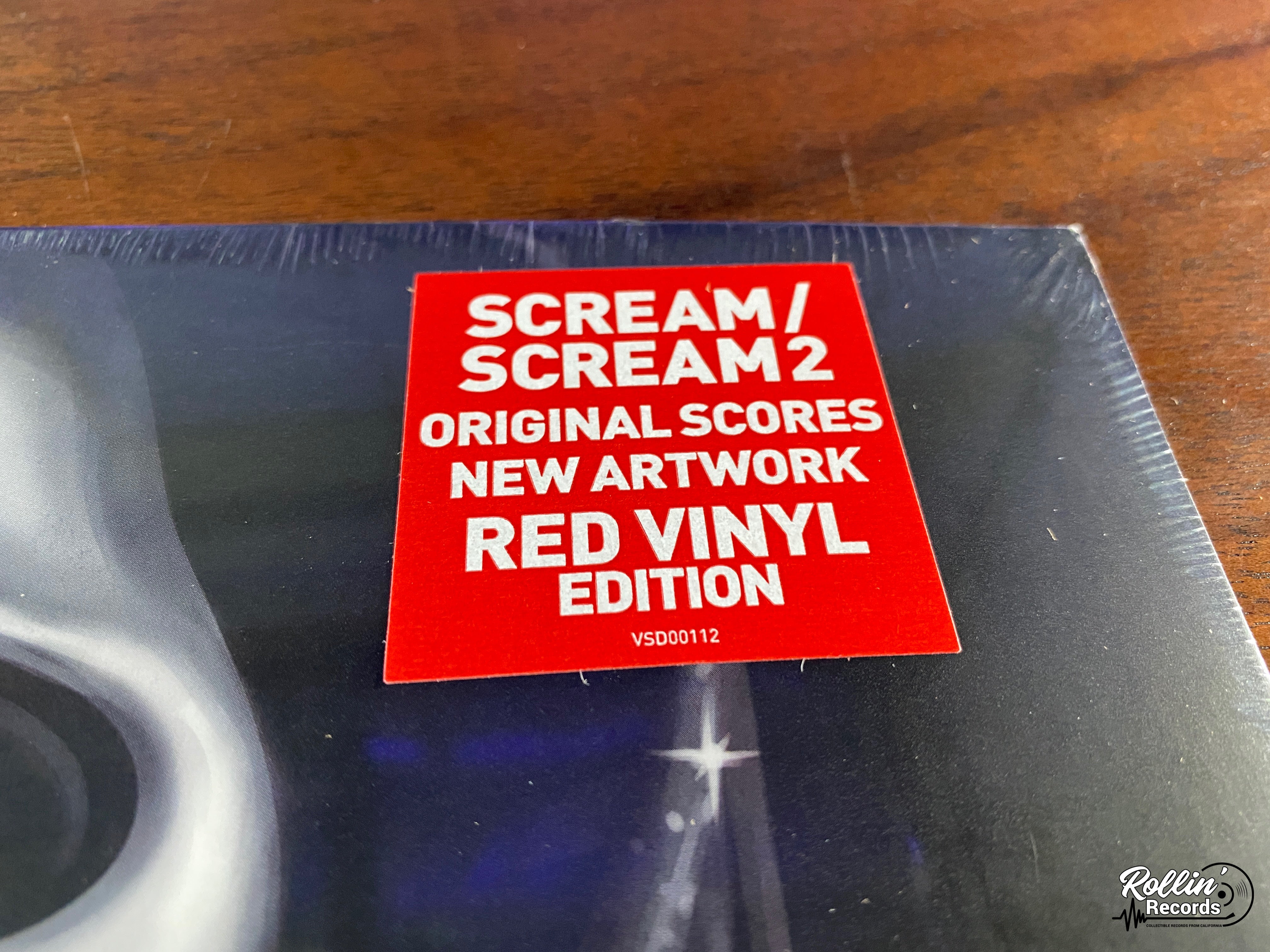 Scream Scream 2 Horror Movie Scoring Soundtrack offers Limited Edition Red Vinyl Record