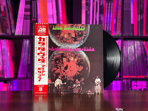 Iron Butterfly - In-A-Gadda-Da-Vida P-8108A Japan OBI