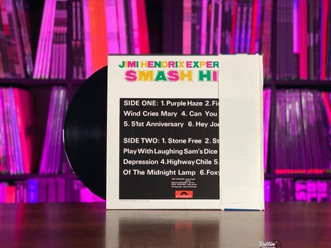 Jimi Hendrix - Smash Hits MP 2349 Japan OBI Mono