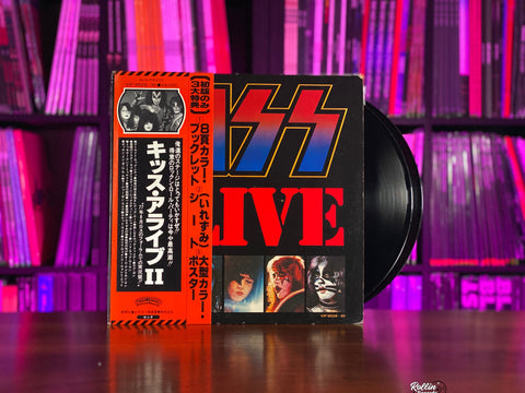 Kiss - Alive II VIP-9529-30 Japan OBI