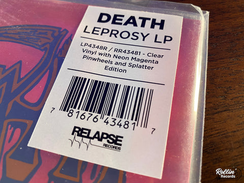 Death - Leprosy Colored Vinyl