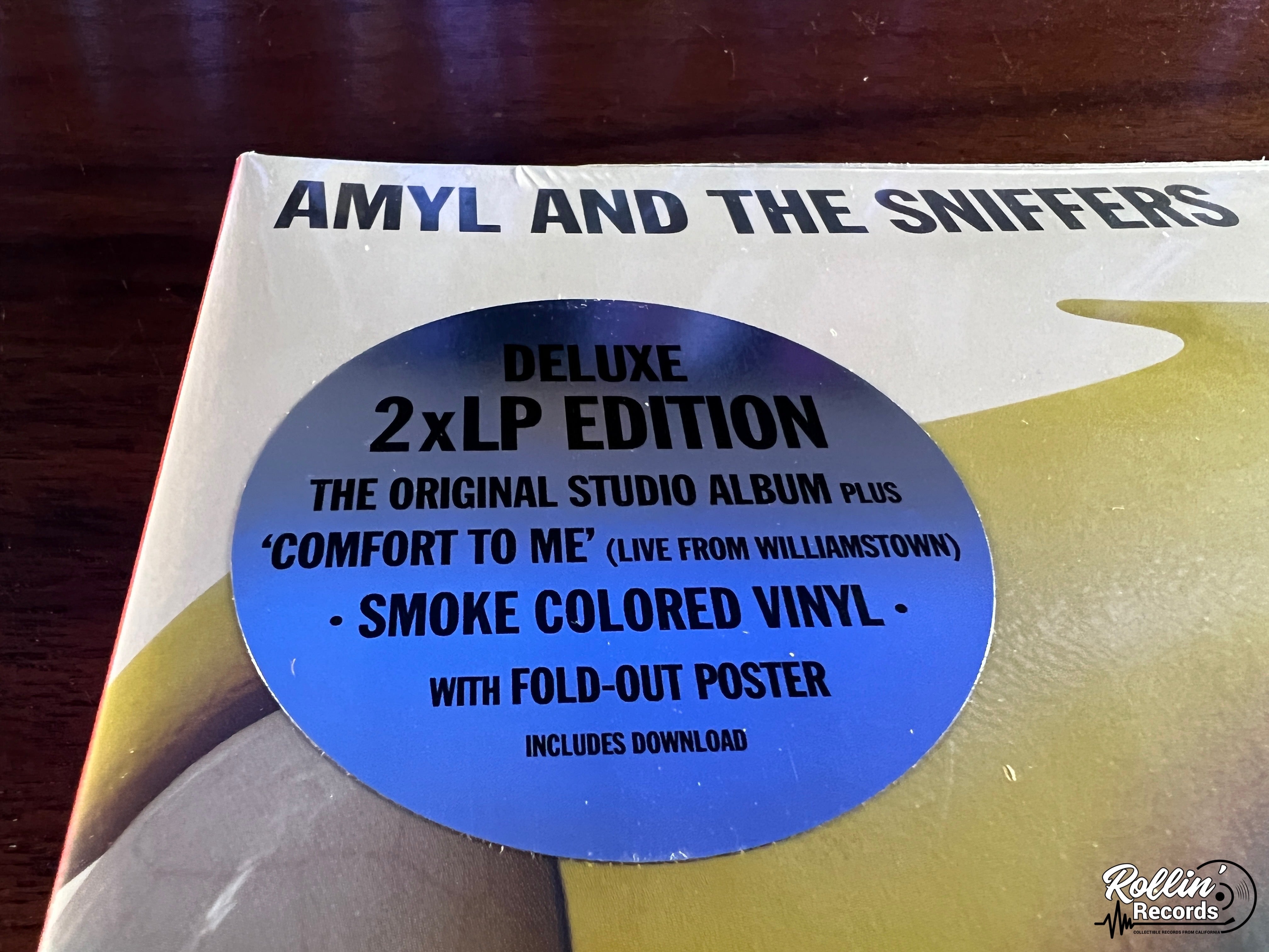 Amyl & The Sniffers - Comfort To Me (Deluxe Clear Smoke Vinyl) – Rollin ...