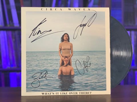 Circa Waves - What's It Like Over There? (Blue Vinyl)(Signed)
