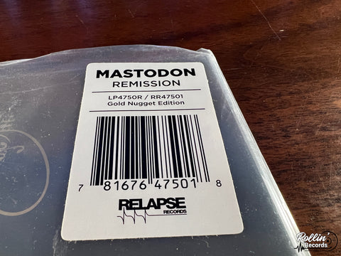 Mastodon - Remission (Gold Vinyl)