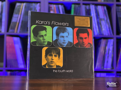 Karas Flowers - Fourth World (Blue Marbled Music On Vinyl Press)