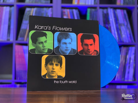 Karas Flowers - Fourth World (Blue Marbled Music On Vinyl Press)