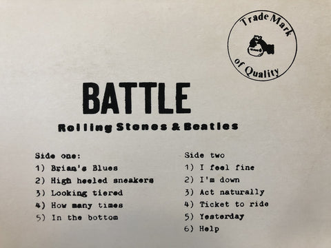 The Beatles, The Rolling Stones - Battle TMOQ