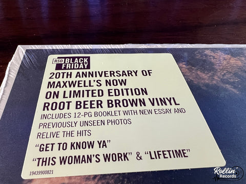 Maxwell - Now (RSD 2021 Brown Vinyl)