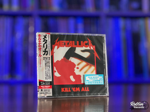 Metallica - Kill Am All Japan OBI SHM CD
