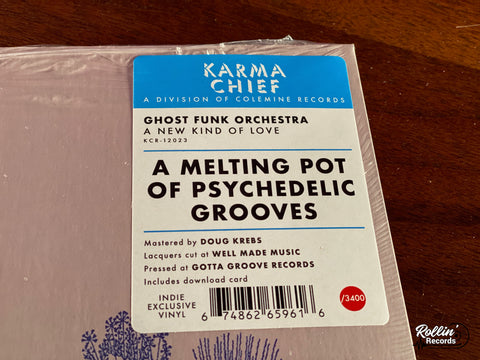 Ghost Funk Orchestra - A New Kind of Love (Indie Exclusive Red Vinyl)