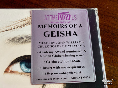 Memoirs of a Geisha (Original Motion Picture Soundtrack)(Music On Vinyl)
