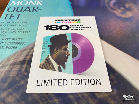 Thelonious Monk Quartet - Monks Dream (Purple Vinyl)