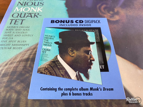 Thelonious Monk Quartet - Monk’s Dream (w/ bonus CD)