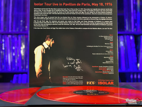 David Bowie - Pavillon de Paris 1976