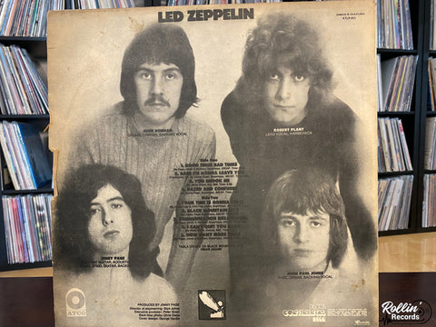 Led Zeppelin - I 1 S/T Brazil pressing ATLP-065