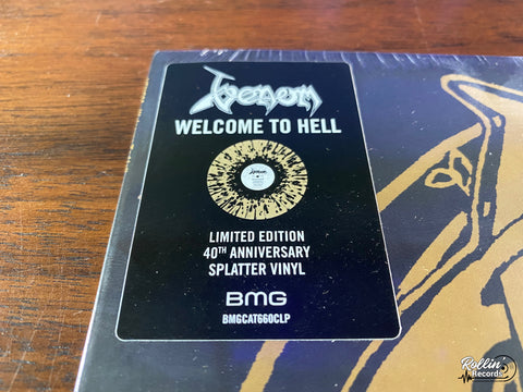 Venom - Welcome To Hell (Indie Exclusive Gold Splatter Vinyl)
