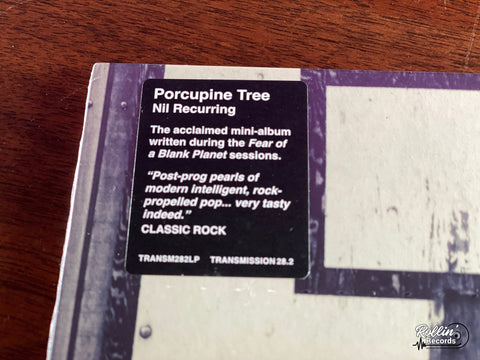 Porcupine Tree - Nil Recurring