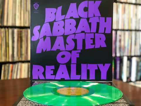Black Sabbath - Master Of Reality 2016 Reissue Green Vinyl