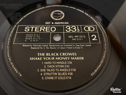 The Black Crowes - Shake Your Money Maker Korea RP 2213