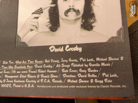 David Crosby ‎– If I Could Only Remember My Name Classic Records SD 7203