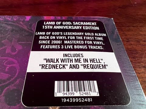 Lamb Of God - Sacrament (15th Anniversary Edition)