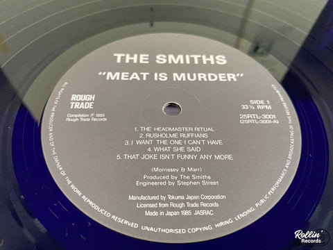 The Smiths - Meat Is Murder 25RTL3001 Japan Obi