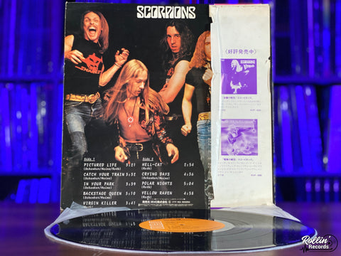 The Scorpions - Virgin Killer RVP6155 Japan Obi